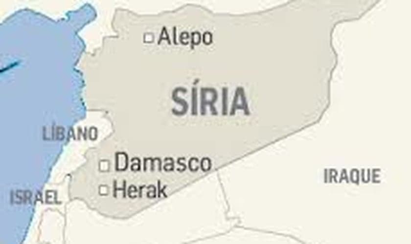 Mapa _ Síria