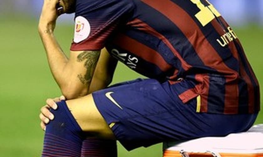 Neymar não vê a hora de voltar logo ao time do Barça