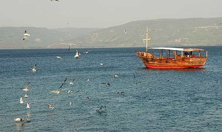 A lição que aprendi no mar da Galiléia