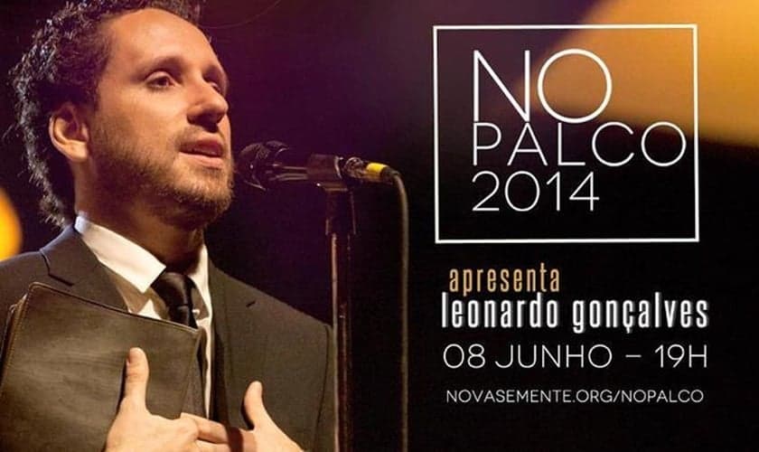 Leonardo Gonçalves participará do projeto "No Palco", em junho