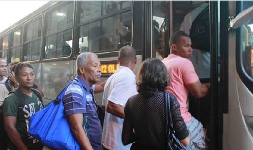 Greve de ônibus no Rio 