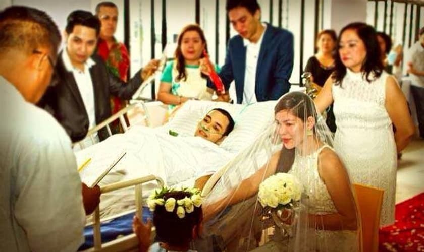 casamento no hospital