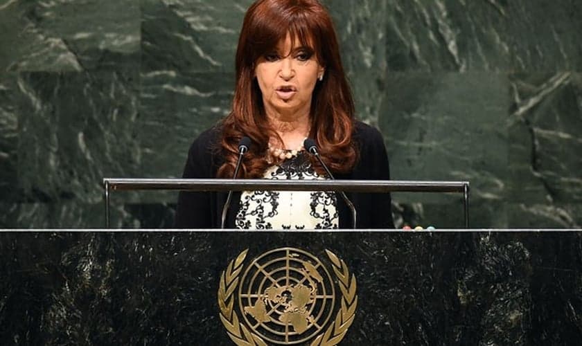 Cristina Kirchner discursa na Assembleia Geral das Nações Unidas