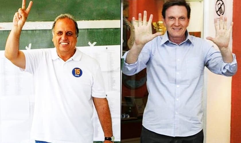 Pezão e Crivella disputam segundo turno no Rio de Janeiro/GNews