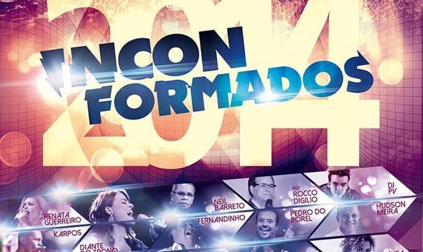 Fernandinho, Nivea Soares e Daniela Araújo estarão na Conferência "Inconformados 2014"