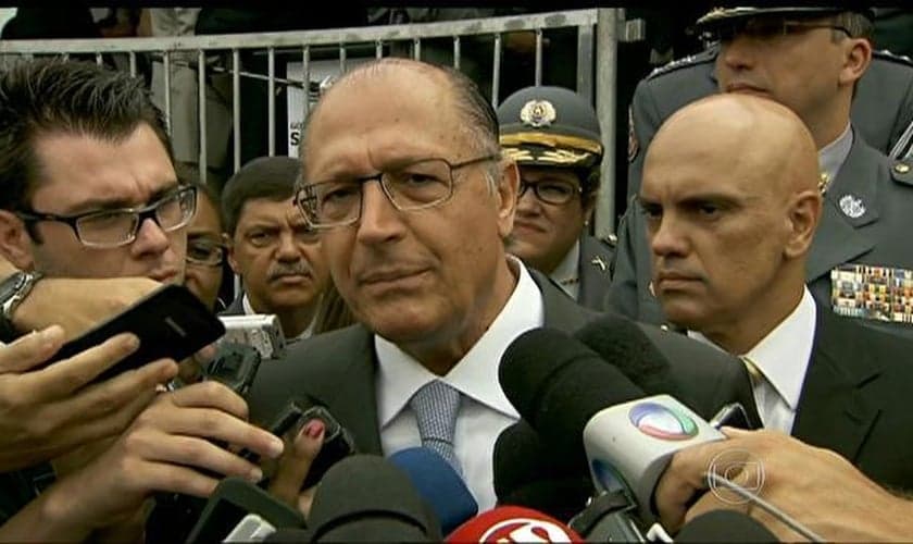Geraldo Alckmin em entrevista 