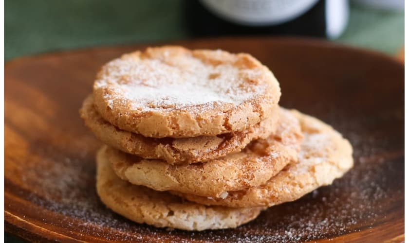 Biscoito de amêndoa sem glúten/ lactose