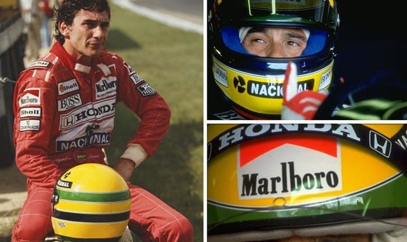Revista inglesa escolhe capacete de Senna como mais icônico da Fórmula 1