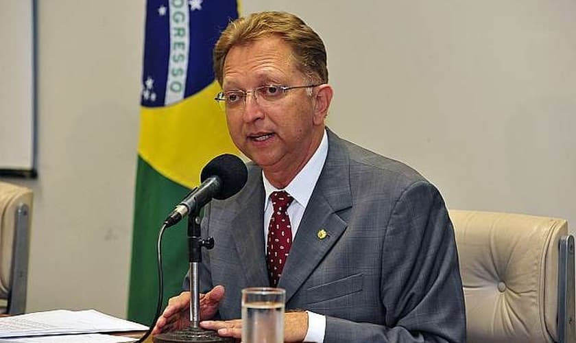 O deputado João Campos (PSDB-GO), eleito por unanimidade presidente da Frente Parlamentar Evangélica do Congresso Nacional. (Foto: Luis Macedo/ Câmara dos Deputados)