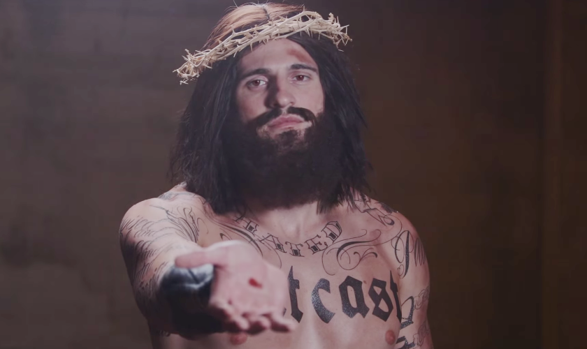 ídeo oficial do projeto "Jesus Tattoo", onde Jesus Cristo é representado como um tatuador que cura seus clientes.
