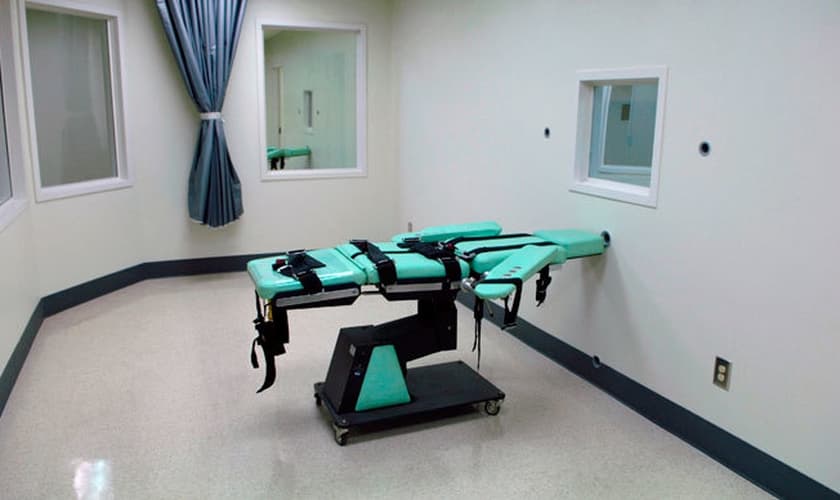 Atualmente, a aplicação de uma injeção letal é a forma usada para execução da pena de morte nos Estados Unidos.