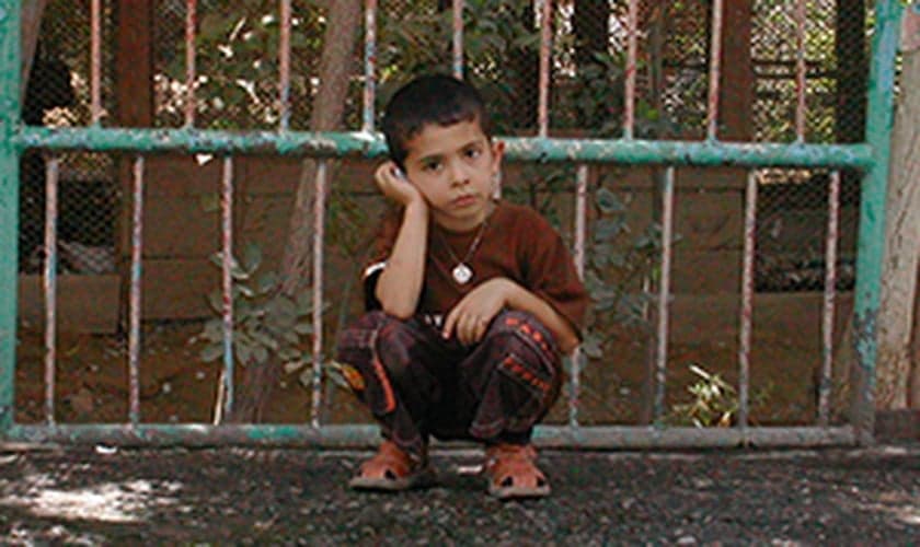 Criança no Turcomenistão