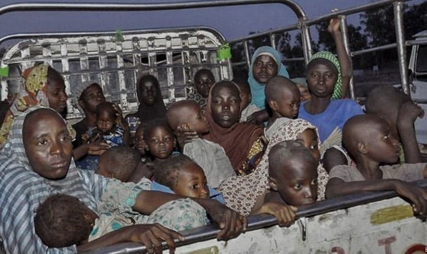 Crianças e mulheres são resgatados do Boko Haram