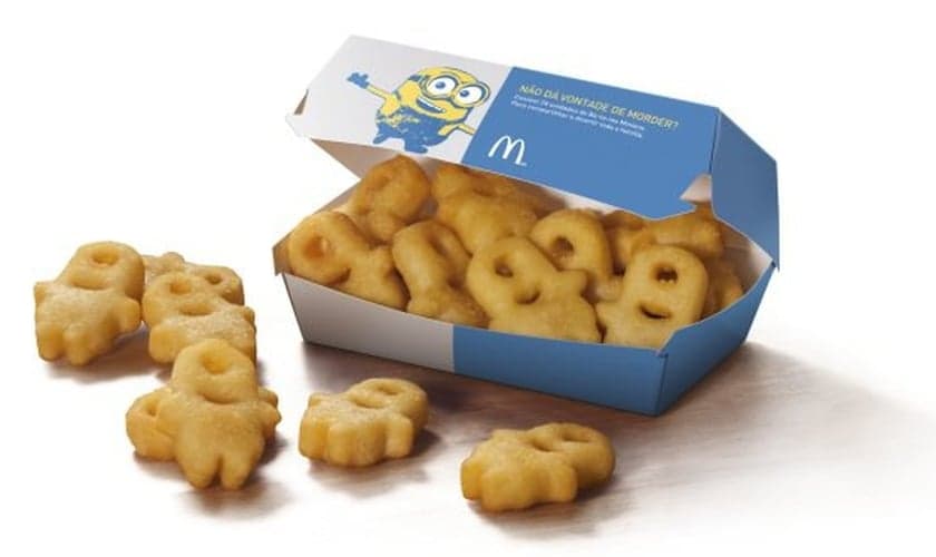 McDonald's lança batatas fritas inspiradas no filme Minions