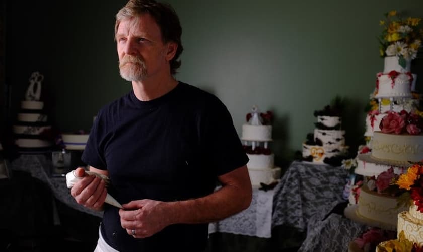Jack Phillips é dono da confeitaria Masterpiece, no estado do Colorado (EUA).
