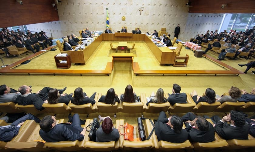 Sessão do Supremo Tribunal Federal