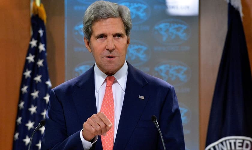 Secretário de Estado dos EUA, John Kerry