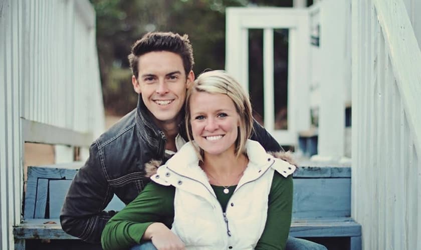 Pastor Davey Blackburn e sua esposa, Amanda. (Foto: Facebook)