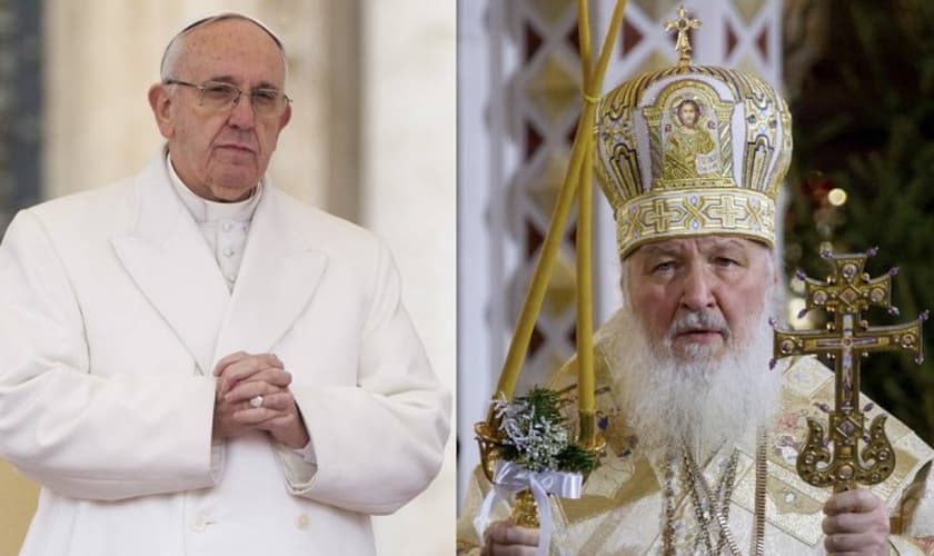 Principal tema da reunião entre Papa Francisco e o Patriarca Kirill deve ser a perseguição a cristãos no Oriente Médio. (Foto: Ivan Sekretarev/ AP)