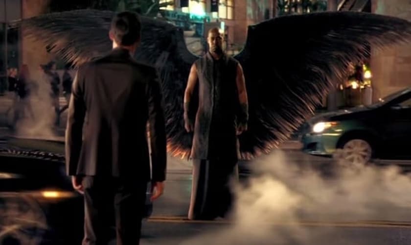 Cena da série "Lucifer", transmitida pela Fox. (Imagem: reprodução)
