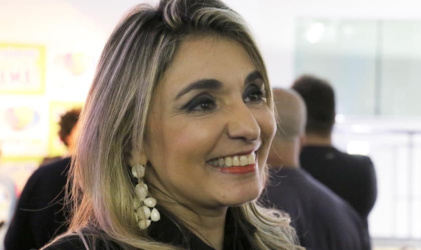 Soraya Moraes disse em entrevista ao Guiame que existe um grande preconceito pela mulher que escolhe cuidar da família. (Foto: Guiame/ Marcos Paulo Corrêa)