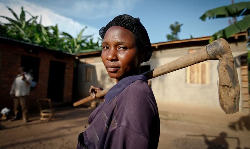 Segundo vizinhos e parentes, Mariam Nakirya foi morta pelo marido por ter se convertido ao cristianismo, aos 30 anos. (Foto: Echwalu Photography)