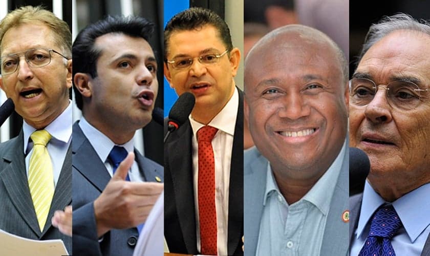 Bancada evangélica. (Imagem: Guiame)