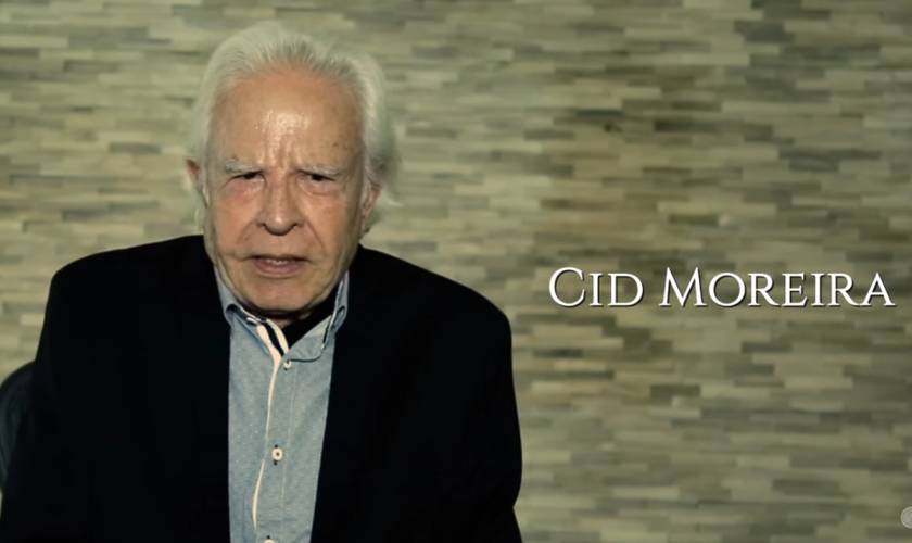 Cid Moreira. (Imagem: Youtube)