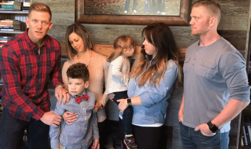 Segundo David, 90% dos bebês com síndrome de Down são abortados nos EUA. (Foto: Reprodução).