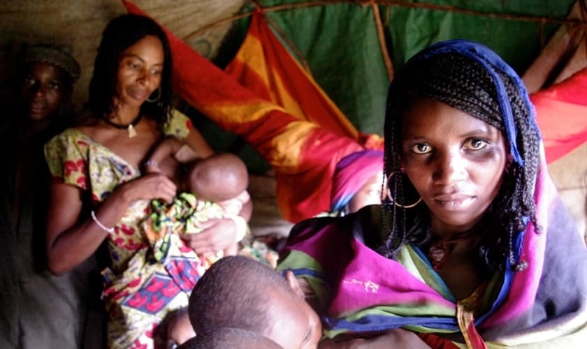 Mulheres como Margaret não têm casas para onde ir e são vítimas contínuas do conflito interno que ocorreu. (Foto: Reprodução).