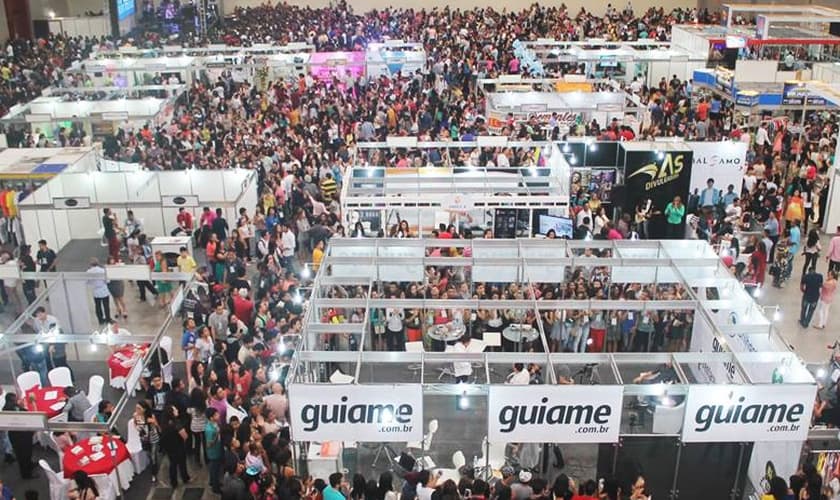 A Expoevangélica receberá cantores gospel e empresas de artigos religiosos. (Foto: Reprodução)