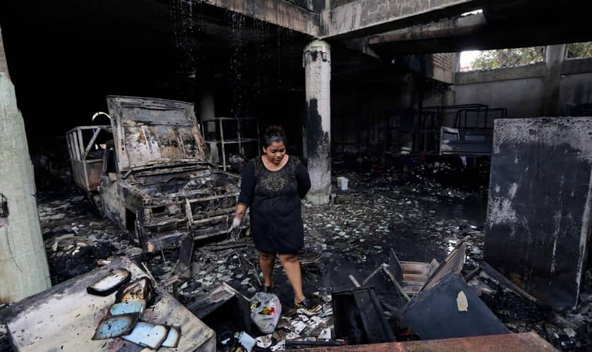 O incidente ocorreu no bairro de Carlos Marx, em Manágua. (Foto: AFP).