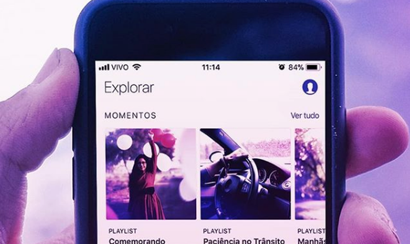 Louve é o primeiro aplicativo brasileiro exclusivo de música e conteúdo gospel. (Foto: Divulgação)