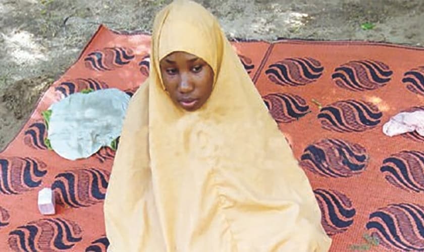 A estudante Leah Sharibu, de 15 anos, foi mantida em cativeiro por se recusar a se converter ao islamismo. (Foto: Portas Abertas)