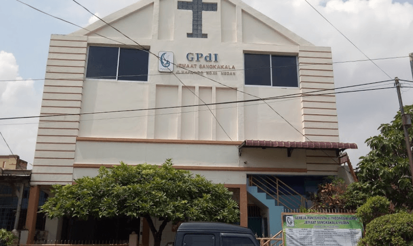 Igreja Pentecostal Indonésia, na ilha de Sumatra. (Foto: Reprodução/Facebook)