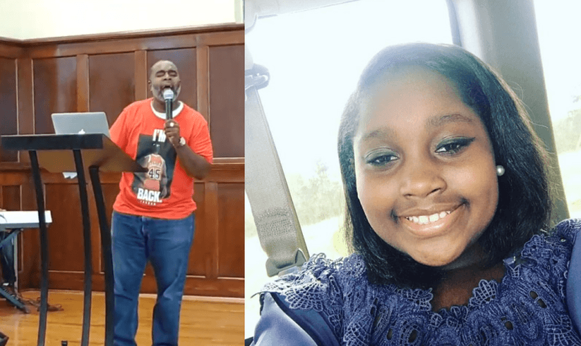 O pastor Eugene Leonard Jr. louvou a Deus mesmo depois de perder a filha, Ramiah Leonard, em um acidente de carro. (Foto: Facebook/Eugene Leonard Jr.)