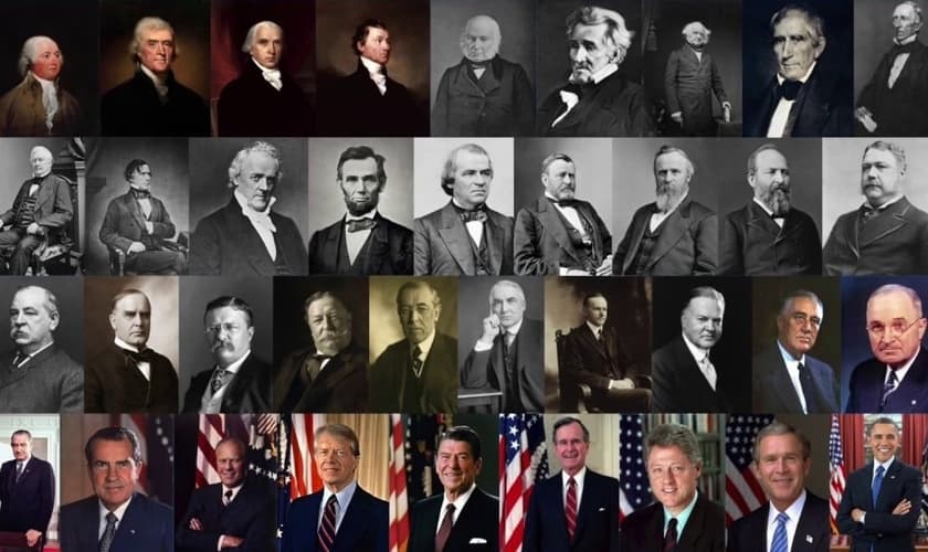 Maioria dos 45 presidentes da história dos EUA eram cristãos. (Foto: Reprodução/Nettskulen)