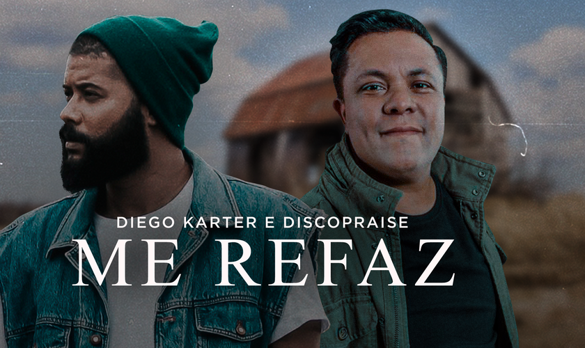 Diego Karter está lançando a faixa "Me Refaz", com participação da banda Discopraise. (Imagem: Divulgação)
