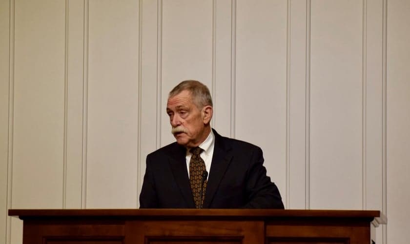 Joseph A. Pipa Jr. diz que as nações e a Igreja estão sendo refinadas por Deus. (Foto: Greenville Presbyterian Theological Seminary)