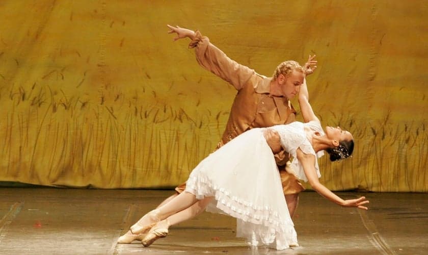 O espetáculo “Rute o Ballet” é promovido pelo Instituto Conhecer Brasil e a Cia Rhema. (Foto: Cia Rhema)