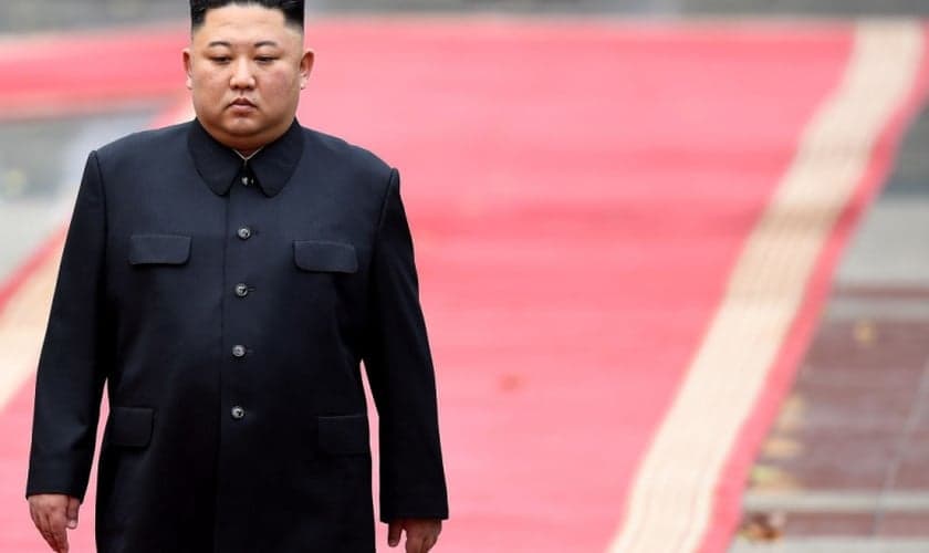 O líder da Coreia do Norte, Kim Jong-un. (Foto: Manan Vatsyayana / AFP via Getty)