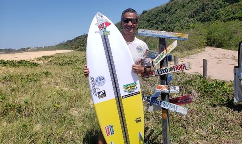 Robson Saião foi o fundador do Seminário Surfistas de Cristo. (Foto: Arquivo pessoal).