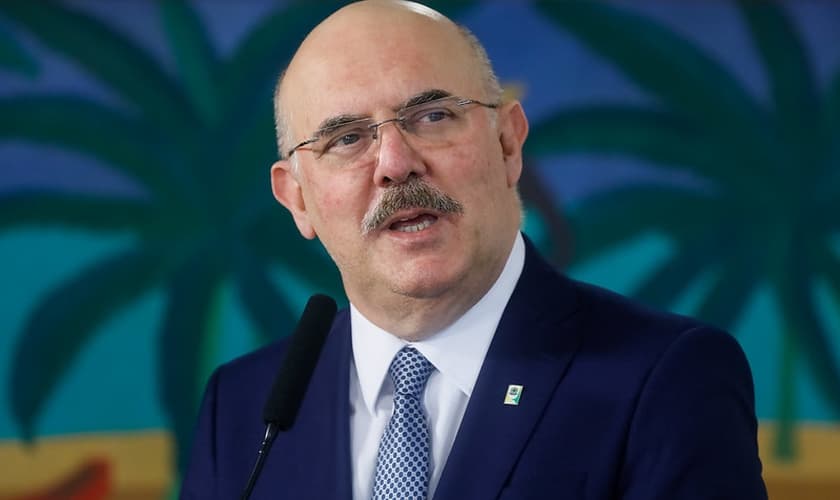 Solenidade de Posse de Milton Ribeiro, ministro de Estado da Educação (videoconferência). (Foto: Isac Nóbrega/PR)