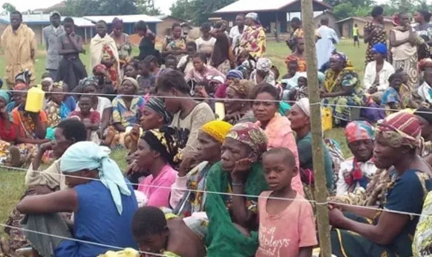 Mais de 5 milhões de pessoas estão deslocadas no Congo por causa dos ataques de grupos extremistas. (Foto: Portas Abertas)