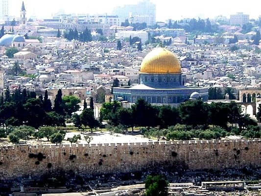 Mesquita de al-Aqsa, no chamado 'Monte do Templo', em Jerusalém