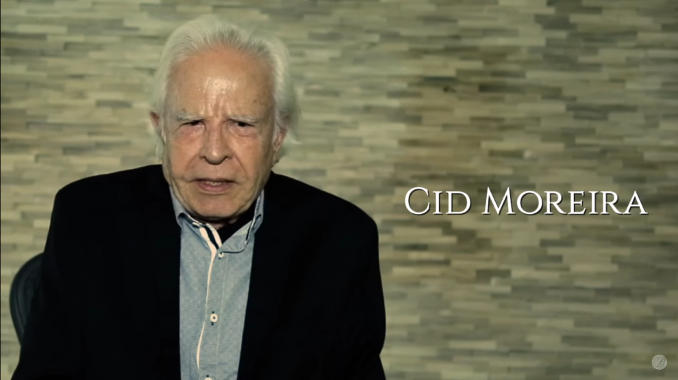 Cid Moreira. (Imagem: Youtube)