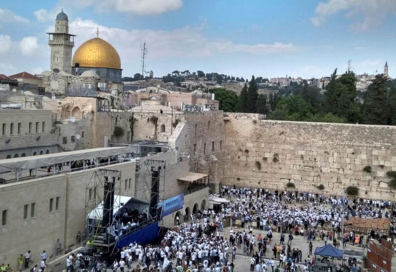 Monte do templo, em Jerusalém. (Foto: Reprodução/GTV)