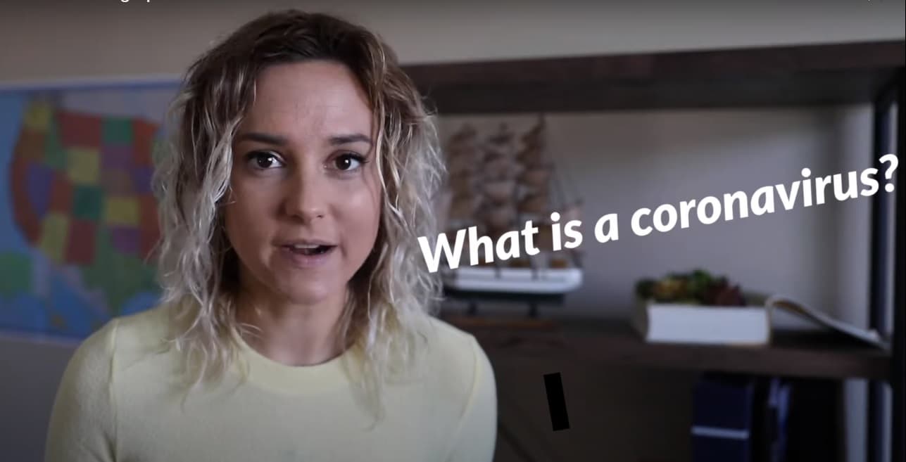 Charlotte Pence-Bond é filha do vice-presidente dos EUA, Mike Pence, e iniciou um programa para informar crianças sobre o coronavírus. (Imagem: Youtube / Reprodução)