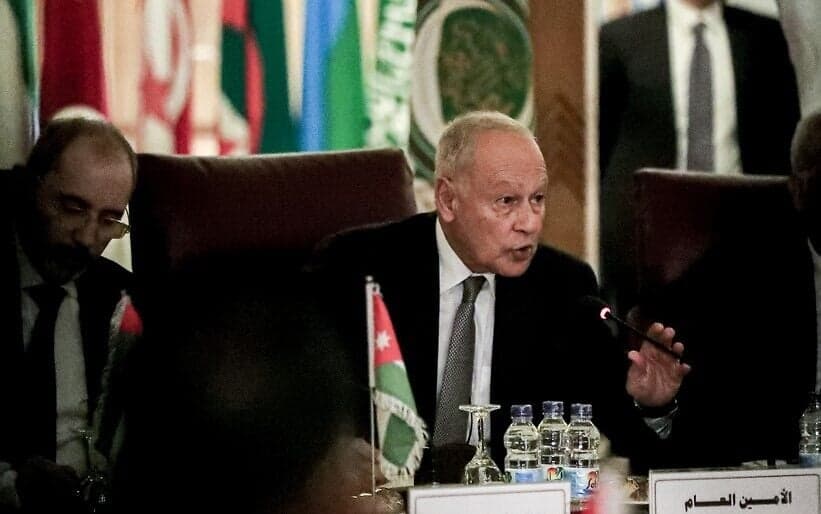 Ahmed Aboul Gheit, secretário-geral da Liga Árabe. (Foto: Khaled Desouki/AFP)