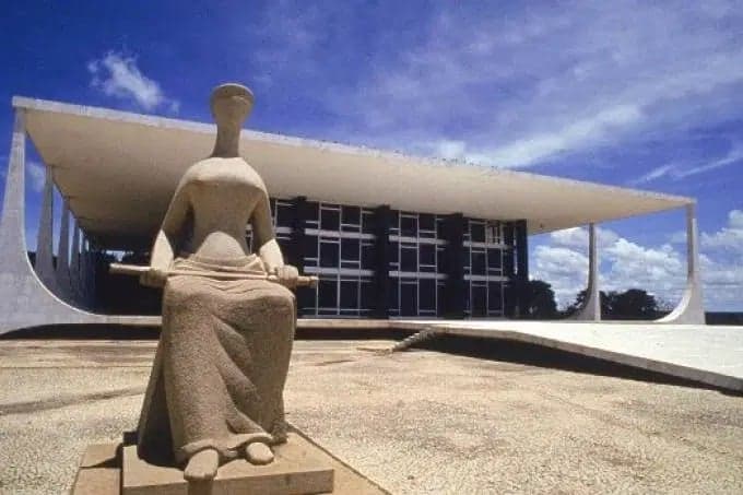 Sede do Supremo Tribunal Federal (STF), em Brasília. (Foto: Orlando Brito/VEJA)